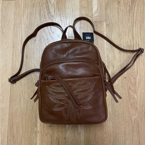 BRAND NEW Frye Charlene Embroidered Backpack.